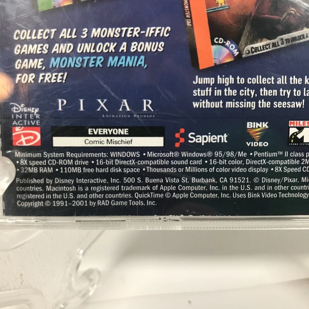Disney pixar monsters